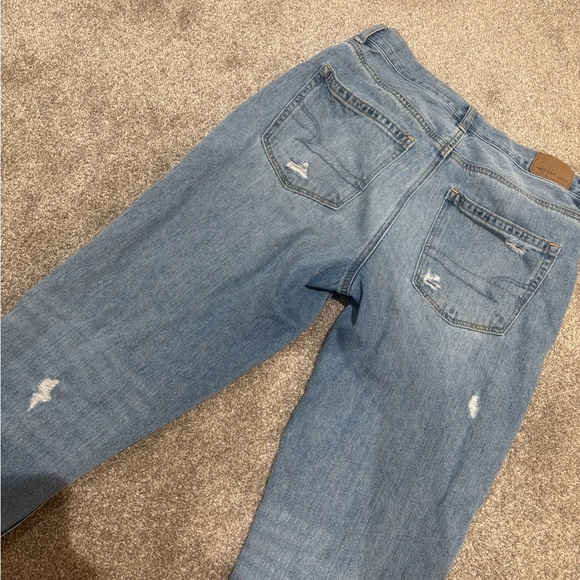 American Eagle Outfitters High Rise Light Blue Jeans - Picture 8 of 9